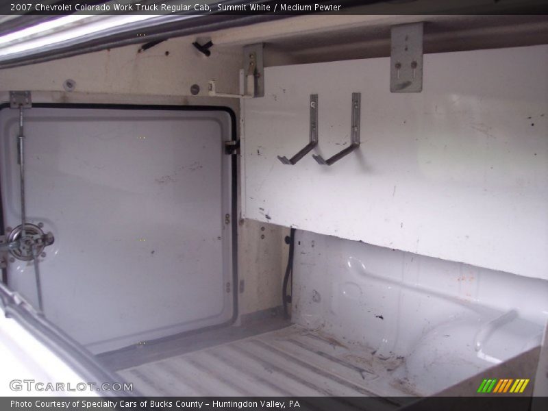Summit White / Medium Pewter 2007 Chevrolet Colorado Work Truck Regular Cab