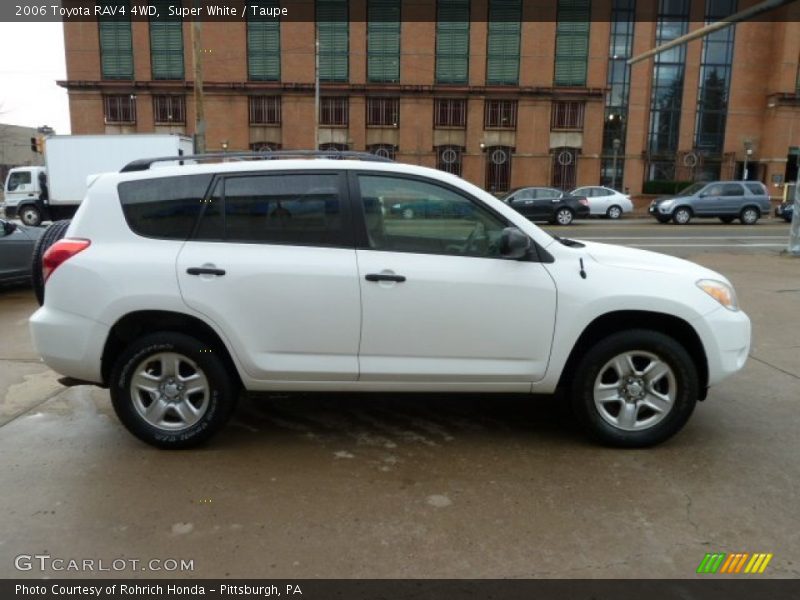 Super White / Taupe 2006 Toyota RAV4 4WD