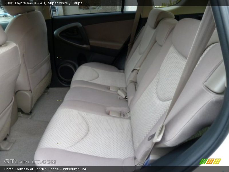Super White / Taupe 2006 Toyota RAV4 4WD