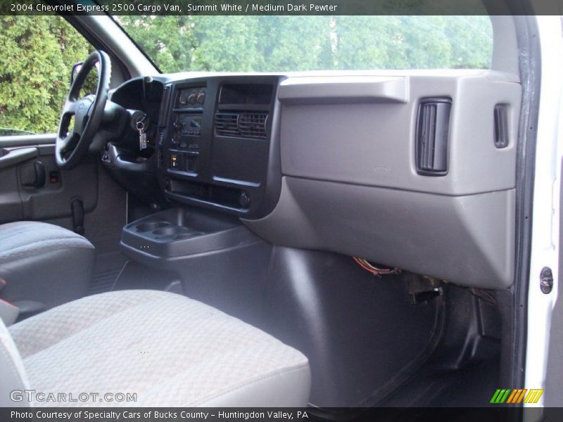 Summit White / Medium Dark Pewter 2004 Chevrolet Express 2500 Cargo Van
