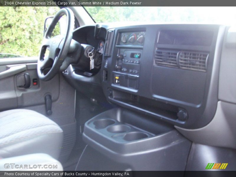 Summit White / Medium Dark Pewter 2004 Chevrolet Express 2500 Cargo Van