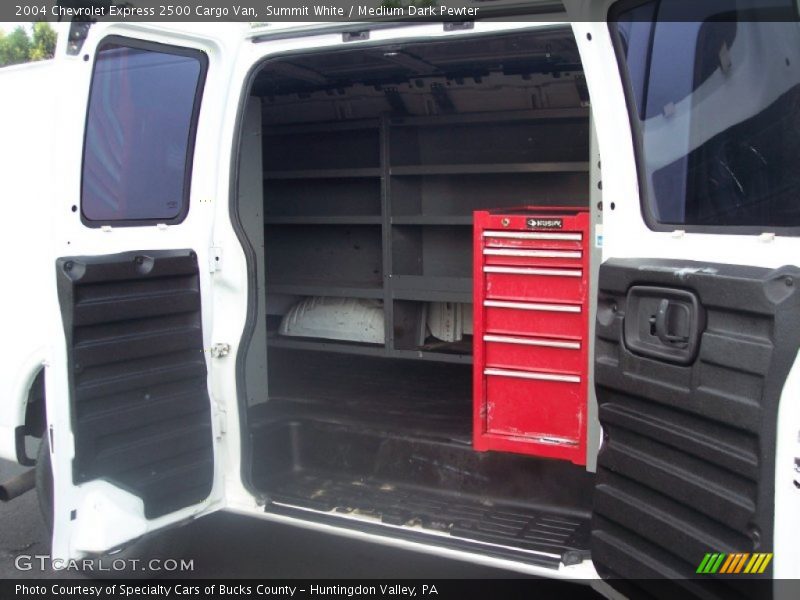 Summit White / Medium Dark Pewter 2004 Chevrolet Express 2500 Cargo Van