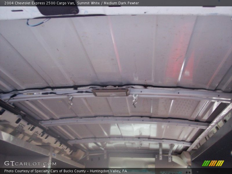 Summit White / Medium Dark Pewter 2004 Chevrolet Express 2500 Cargo Van