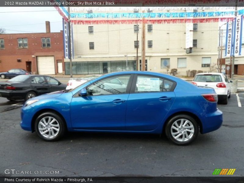  2012 MAZDA3 i Touring 4 Door Sky Blue Mica
