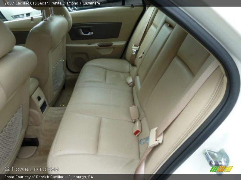 White Diamond / Cashmere 2007 Cadillac CTS Sedan