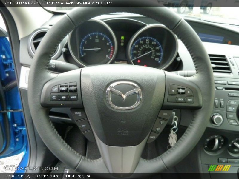  2012 MAZDA3 i Touring 4 Door Steering Wheel
