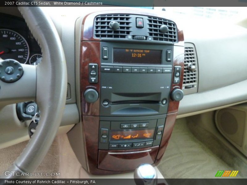 White Diamond / Cashmere 2007 Cadillac CTS Sedan