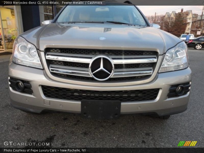 Pewter Metallic / Cashmere 2009 Mercedes-Benz GL 450 4Matic