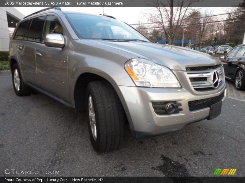 Pewter Metallic / Cashmere 2009 Mercedes-Benz GL 450 4Matic