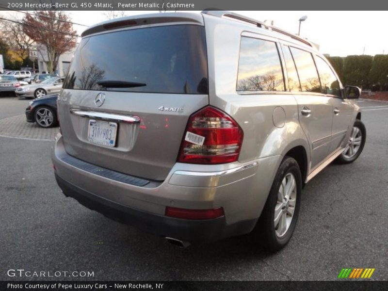 Pewter Metallic / Cashmere 2009 Mercedes-Benz GL 450 4Matic