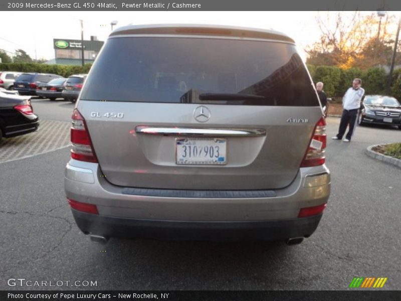Pewter Metallic / Cashmere 2009 Mercedes-Benz GL 450 4Matic