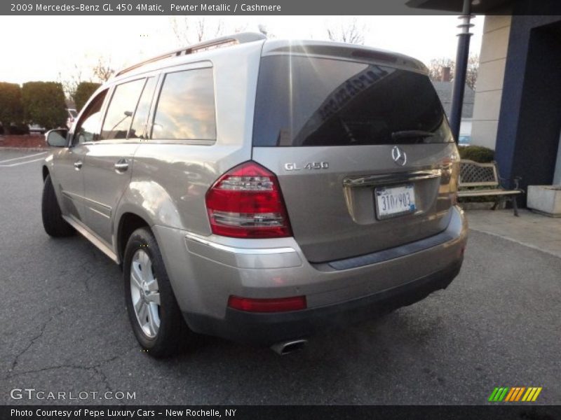 Pewter Metallic / Cashmere 2009 Mercedes-Benz GL 450 4Matic
