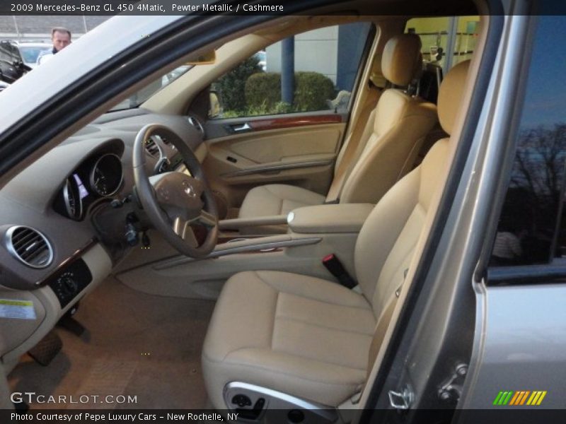 Pewter Metallic / Cashmere 2009 Mercedes-Benz GL 450 4Matic