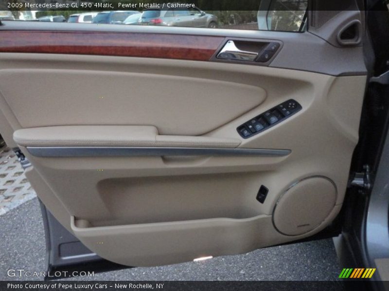 Pewter Metallic / Cashmere 2009 Mercedes-Benz GL 450 4Matic