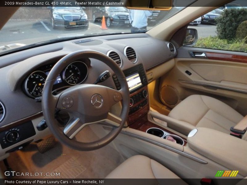 Pewter Metallic / Cashmere 2009 Mercedes-Benz GL 450 4Matic