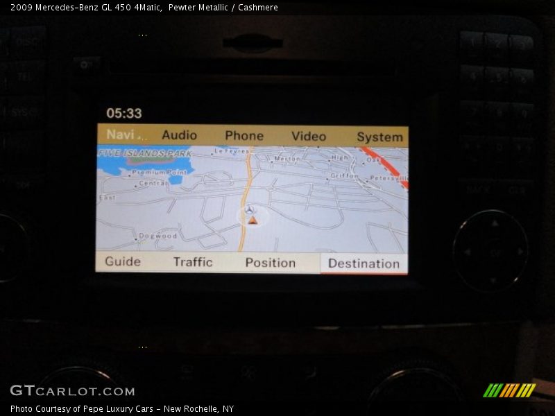 Pewter Metallic / Cashmere 2009 Mercedes-Benz GL 450 4Matic