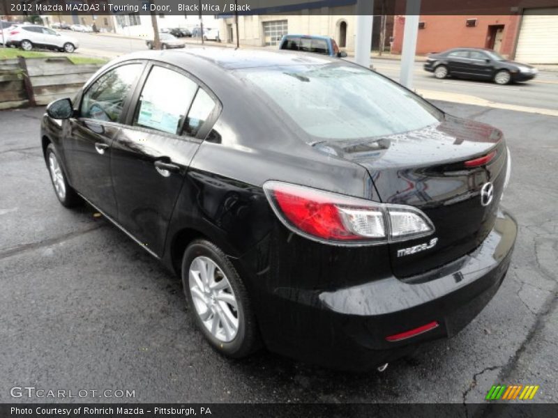Black Mica / Black 2012 Mazda MAZDA3 i Touring 4 Door