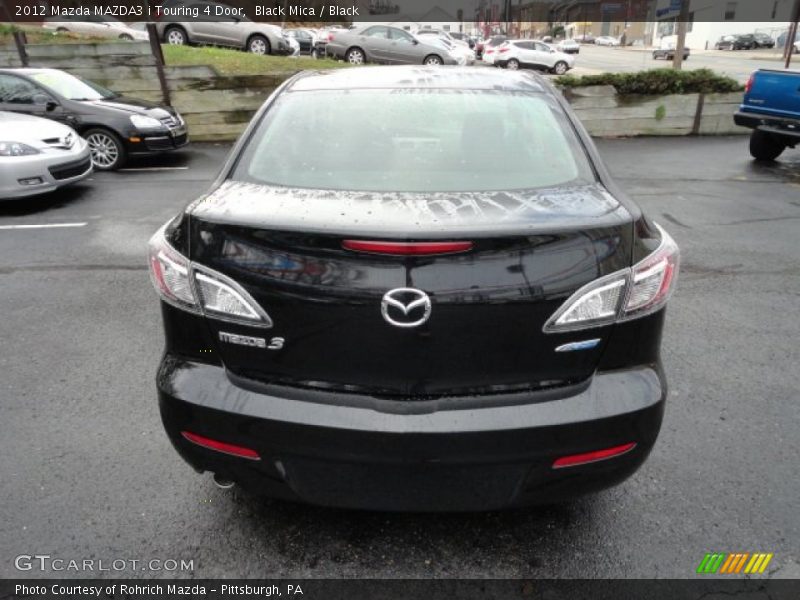 Black Mica / Black 2012 Mazda MAZDA3 i Touring 4 Door