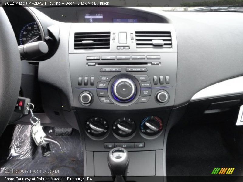 Controls of 2012 MAZDA3 i Touring 4 Door