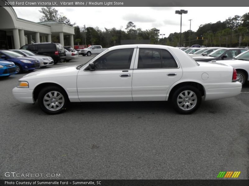  2008 Crown Victoria LX Vibrant White