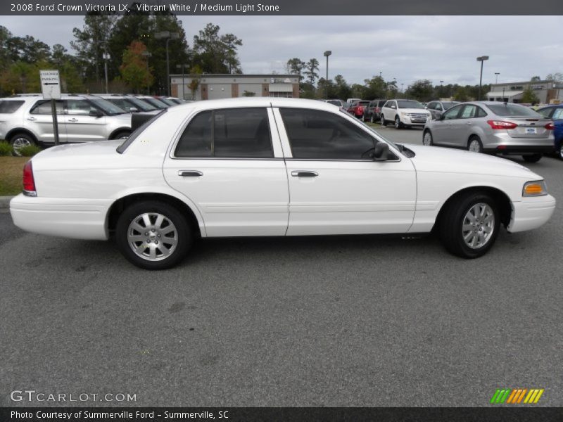  2008 Crown Victoria LX Vibrant White