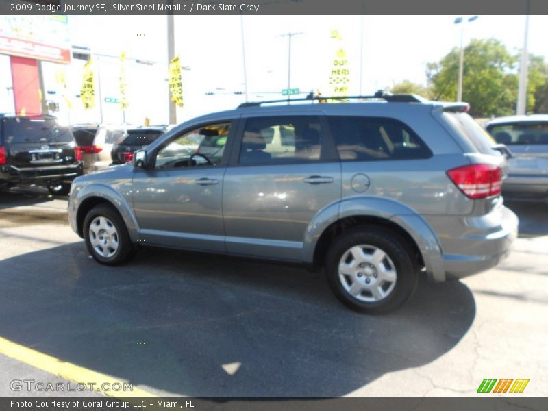 Silver Steel Metallic / Dark Slate Gray 2009 Dodge Journey SE