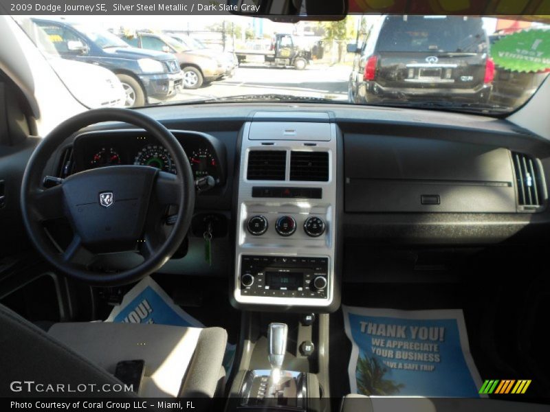 Silver Steel Metallic / Dark Slate Gray 2009 Dodge Journey SE