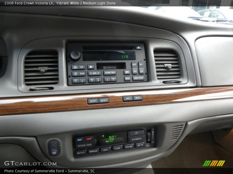 Controls of 2008 Crown Victoria LX