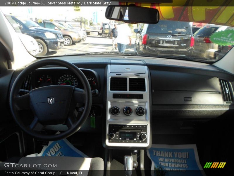Silver Steel Metallic / Dark Slate Gray 2009 Dodge Journey SE
