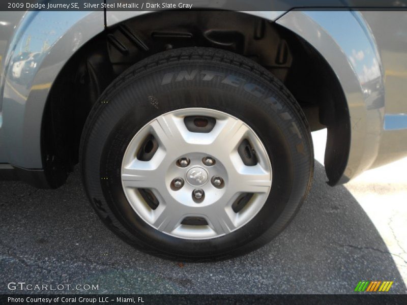 Silver Steel Metallic / Dark Slate Gray 2009 Dodge Journey SE