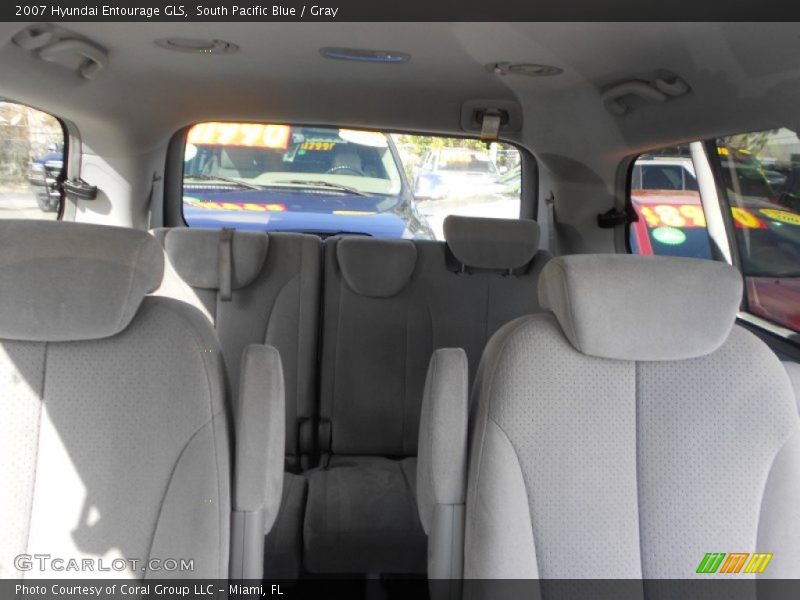 South Pacific Blue / Gray 2007 Hyundai Entourage GLS