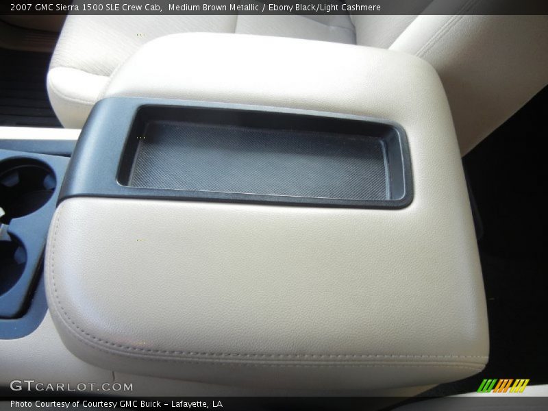 Medium Brown Metallic / Ebony Black/Light Cashmere 2007 GMC Sierra 1500 SLE Crew Cab