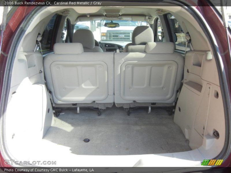 Cardinal Red Metallic / Gray 2006 Buick Rendezvous CX