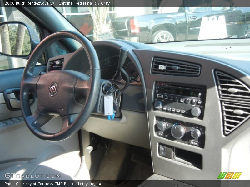 Cardinal Red Metallic / Gray 2006 Buick Rendezvous CX