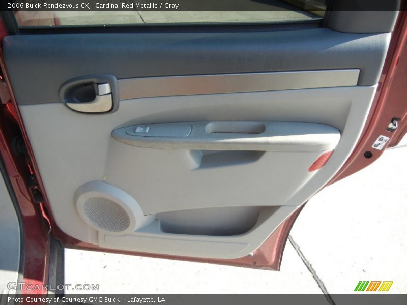 Cardinal Red Metallic / Gray 2006 Buick Rendezvous CX