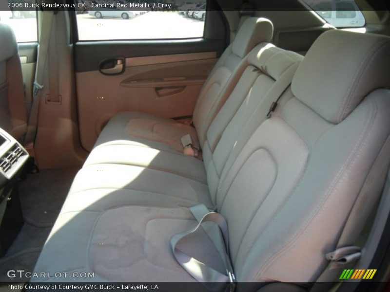 Cardinal Red Metallic / Gray 2006 Buick Rendezvous CX
