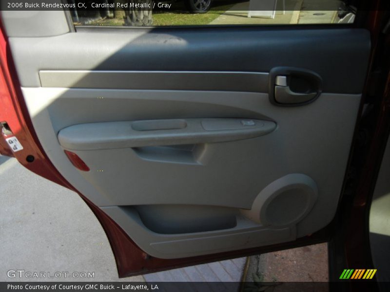 Cardinal Red Metallic / Gray 2006 Buick Rendezvous CX