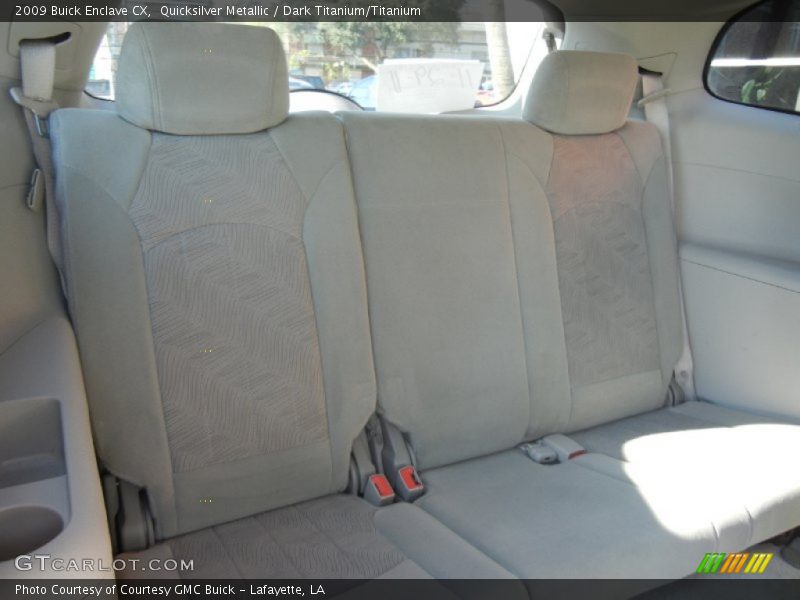 Quicksilver Metallic / Dark Titanium/Titanium 2009 Buick Enclave CX