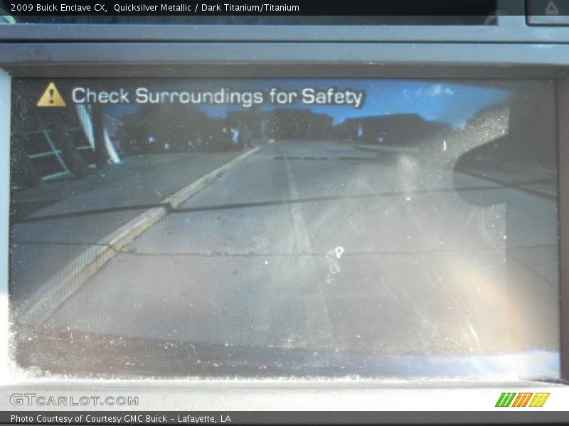 Quicksilver Metallic / Dark Titanium/Titanium 2009 Buick Enclave CX