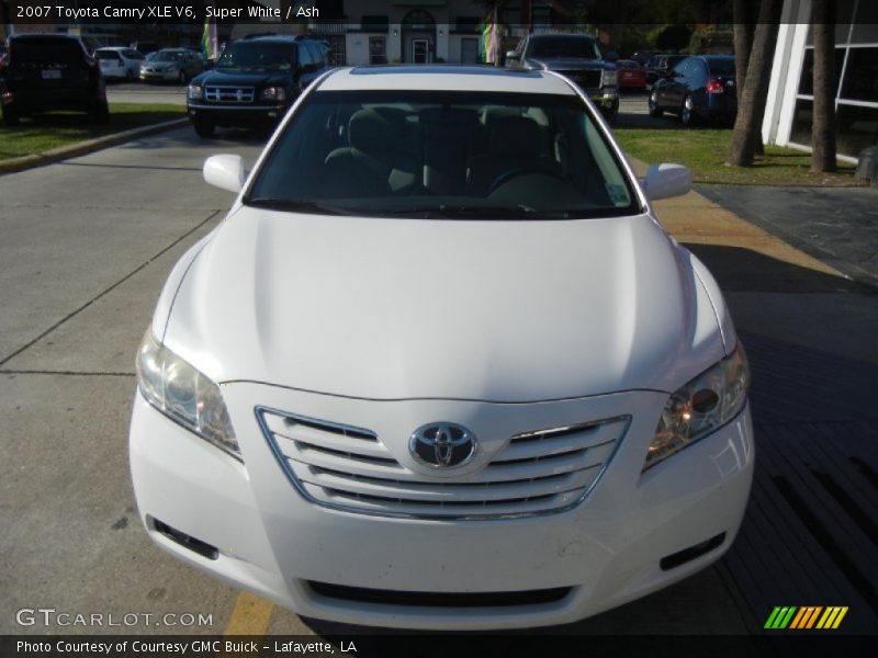 Super White / Ash 2007 Toyota Camry XLE V6