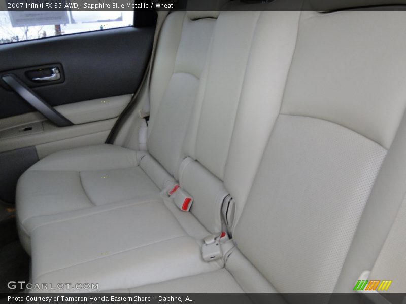 Sapphire Blue Metallic / Wheat 2007 Infiniti FX 35 AWD