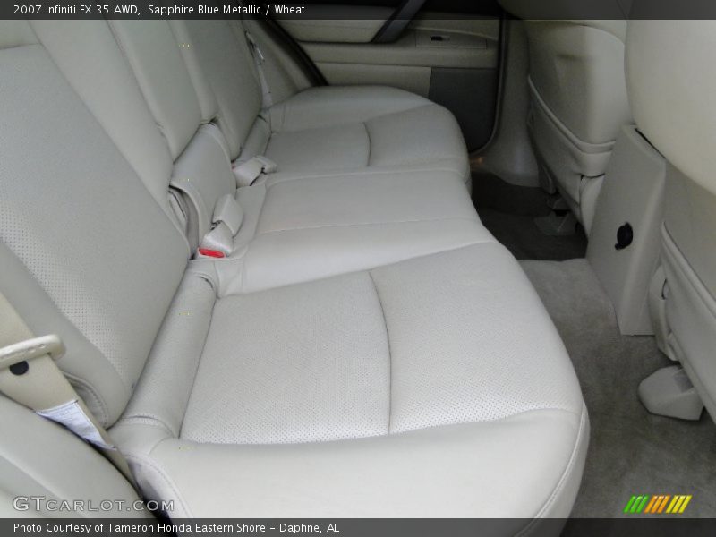 Sapphire Blue Metallic / Wheat 2007 Infiniti FX 35 AWD