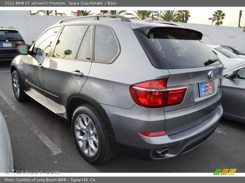 Space Gray Metallic / Black 2012 BMW X5 xDrive35i Premium