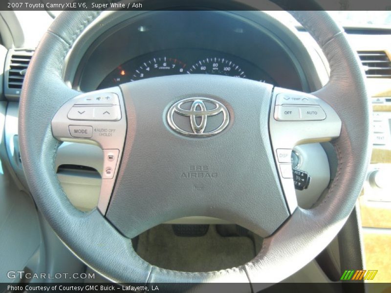 Super White / Ash 2007 Toyota Camry XLE V6