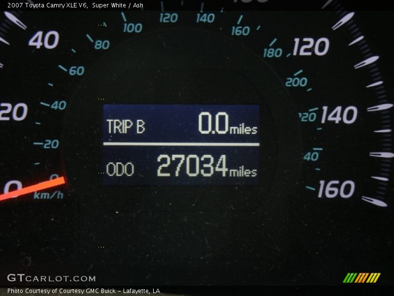 Super White / Ash 2007 Toyota Camry XLE V6