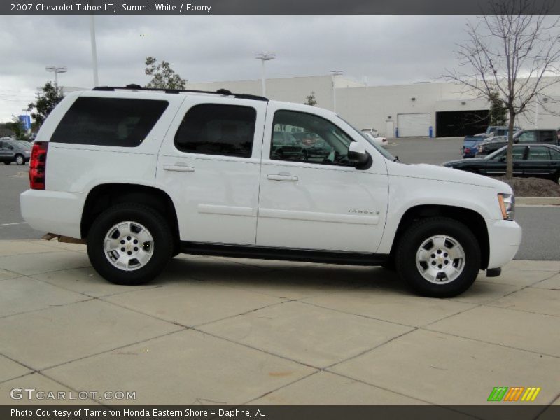 Summit White / Ebony 2007 Chevrolet Tahoe LT