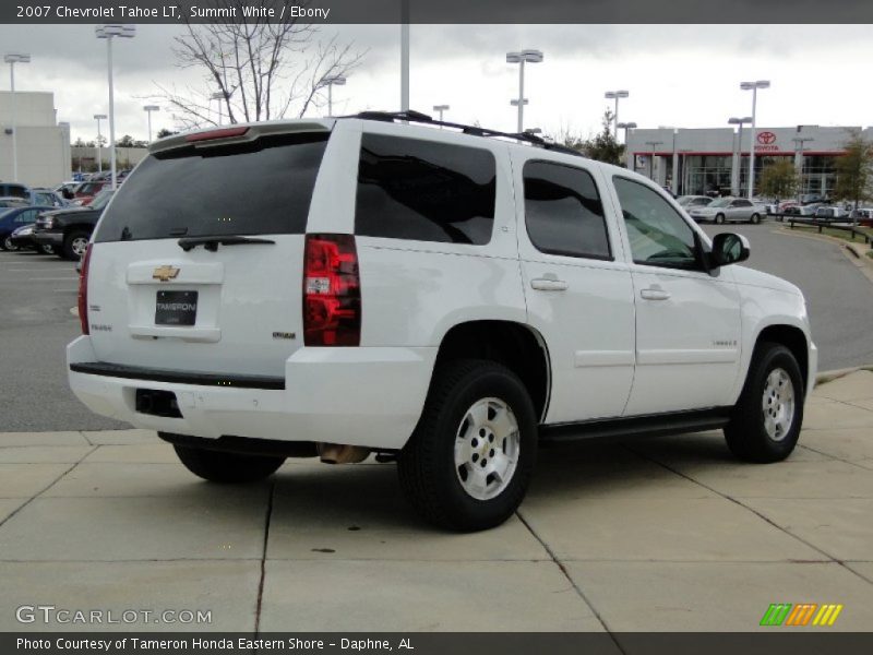 Summit White / Ebony 2007 Chevrolet Tahoe LT