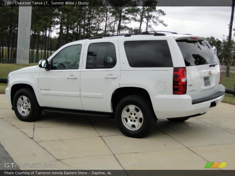 Summit White / Ebony 2007 Chevrolet Tahoe LT