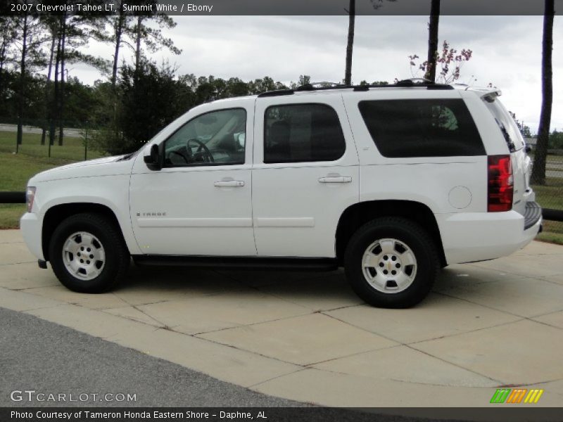 Summit White / Ebony 2007 Chevrolet Tahoe LT