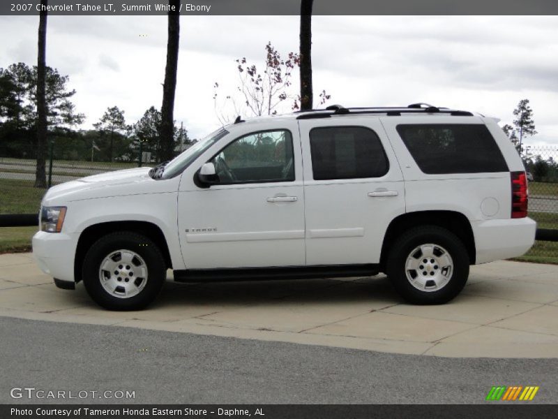 Summit White / Ebony 2007 Chevrolet Tahoe LT